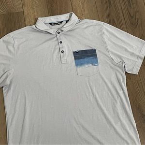 Travis Mathew Golf Polo Shirt‎ Mens Size XL